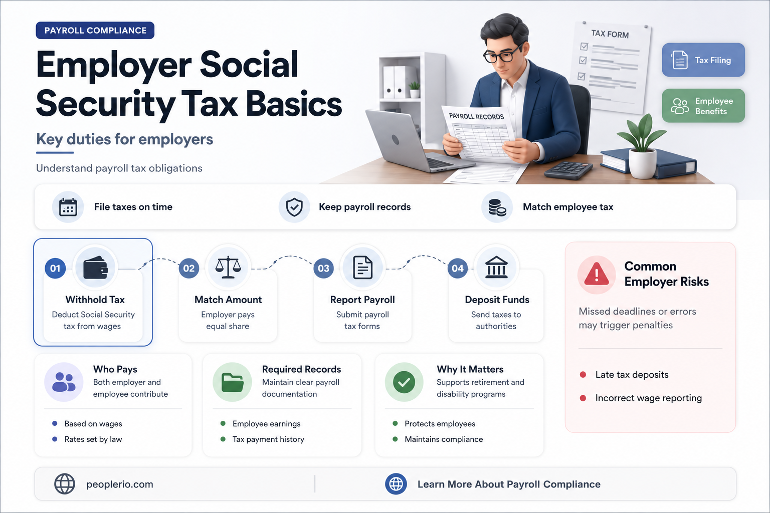 can employer pay social security tax for employee