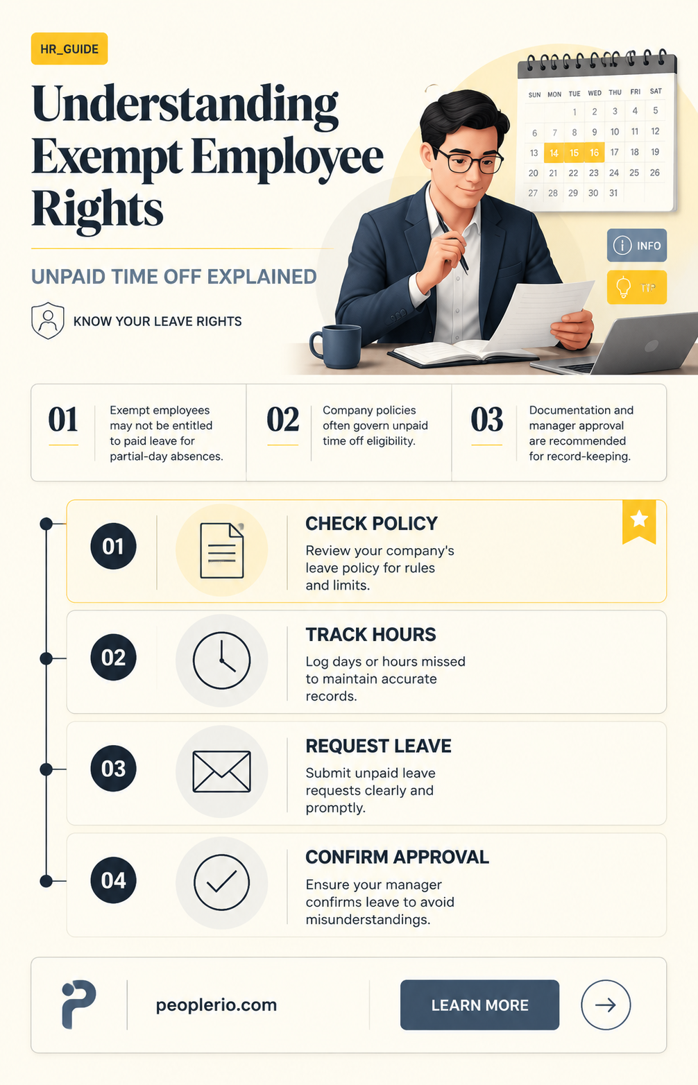 can an exempt employee take a day off without pay