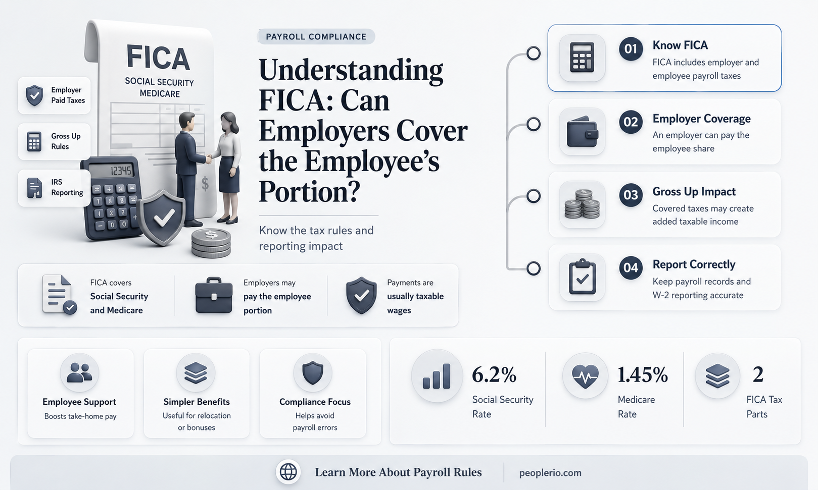 can employer pay employee portion of fica