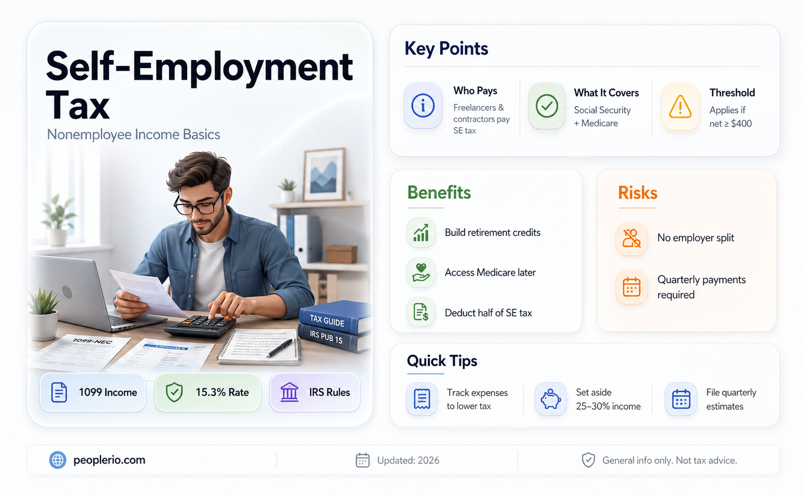 do the person pay self employment tax on nonemployee compensation