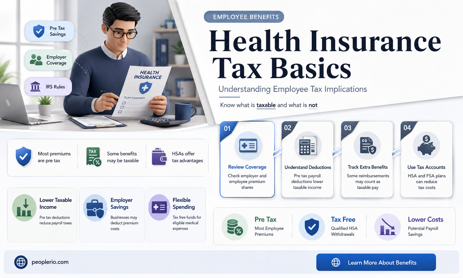 is health ensurance taxable to the employee
