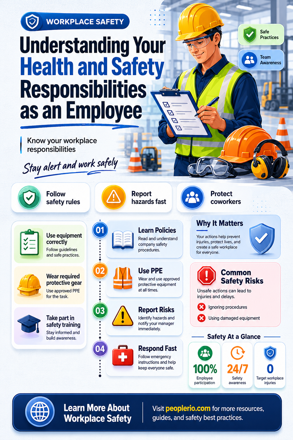 what are my health and safety responsibilities as an employee