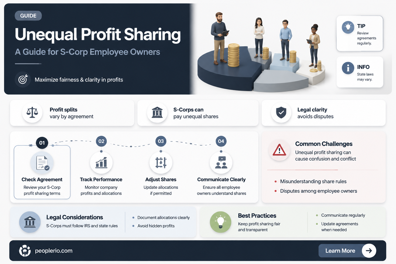 can an s-corp pay unequal profit sharing to employee owners