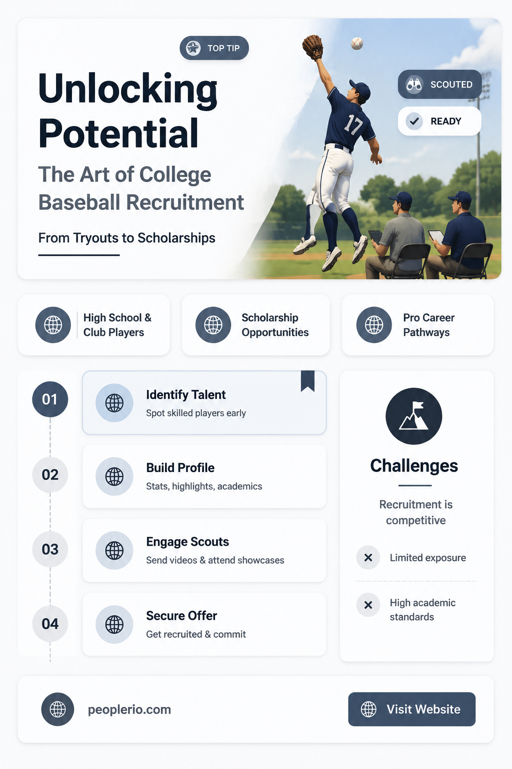how college baseball coaches recruit