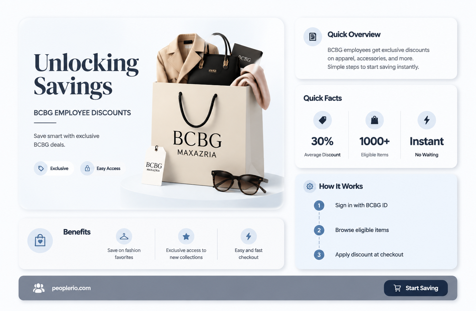 what is bcbg employee discount