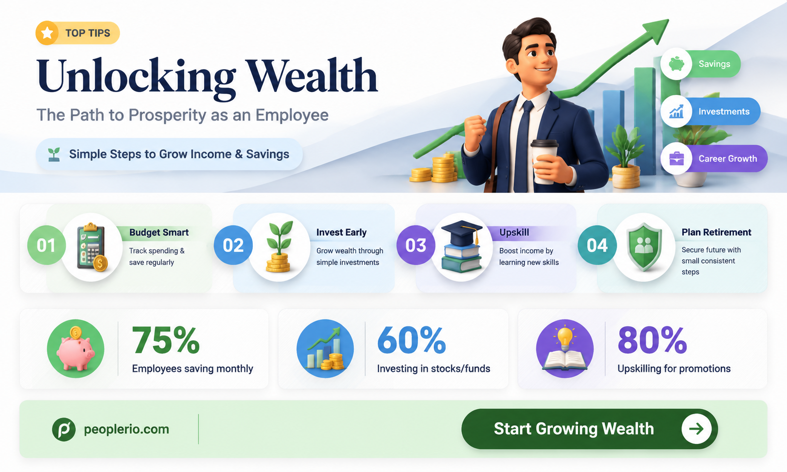 can you be rich as an employee