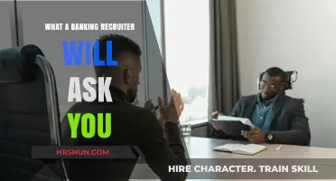 Decoding the Banking Recruiter's Mind: Key Questions Revealed