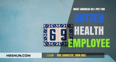 Sutter Health Employee Address: A Comprehensive Guide for Accurate Information
