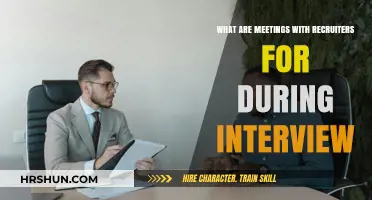 Unlocking Success: Understanding Recruiter Meetings During Interviews