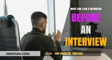Essential Questions to Ask a Recruiter Before Your Interview