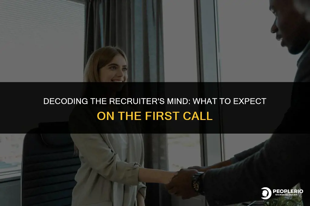 what do recruiters ask on the first call