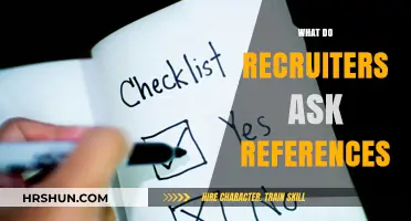What Recruiters Ask References: Key Questions and Insights for Job Seekers