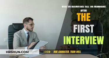 Decoding the Recruiter's Report: Insights from the First Interview
