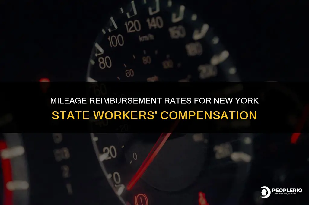 what does new york state workers compensation pay per mile