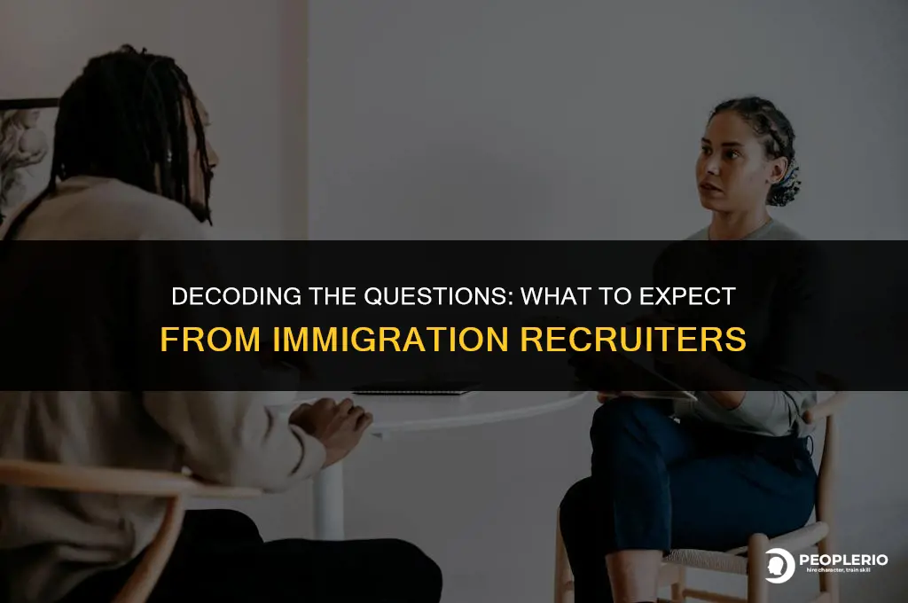 what does recruiting immigation team ask