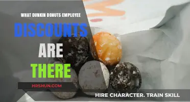 Sweet Perks: Unveiling Dunkin' Donuts Employee Discounts