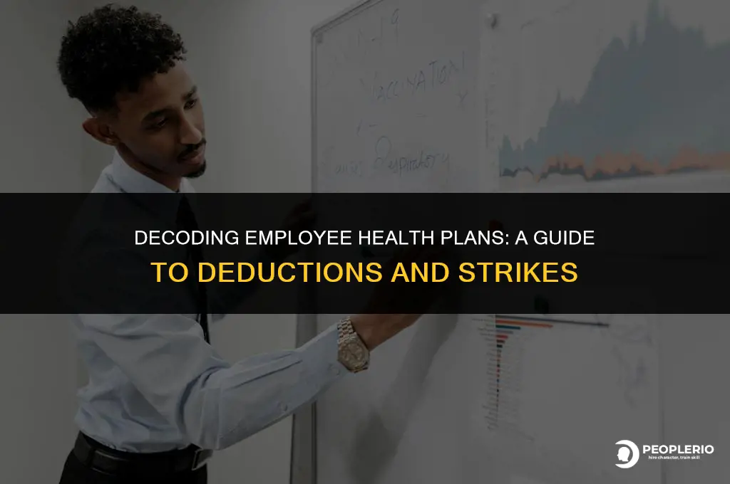 what employee health plan foes dtars and strikes