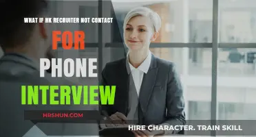HK Recruiter Not Calling? Here's What to Do Next