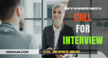 When Silence Prevails: The Recruiter's Forgotten Call Dilemma
