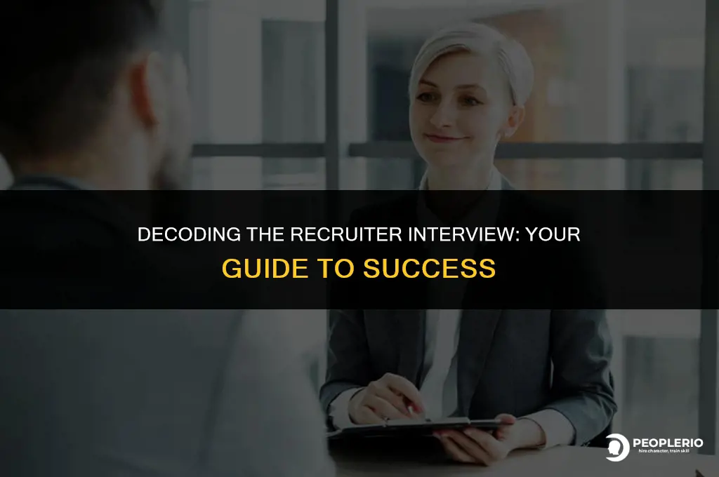 what is a recruiter interview