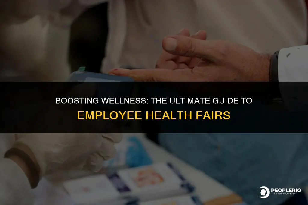 what is an employee health fair