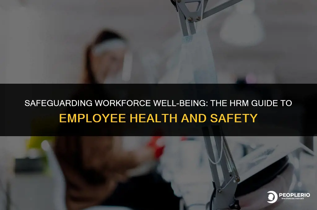 what is employee health and safety in hrm