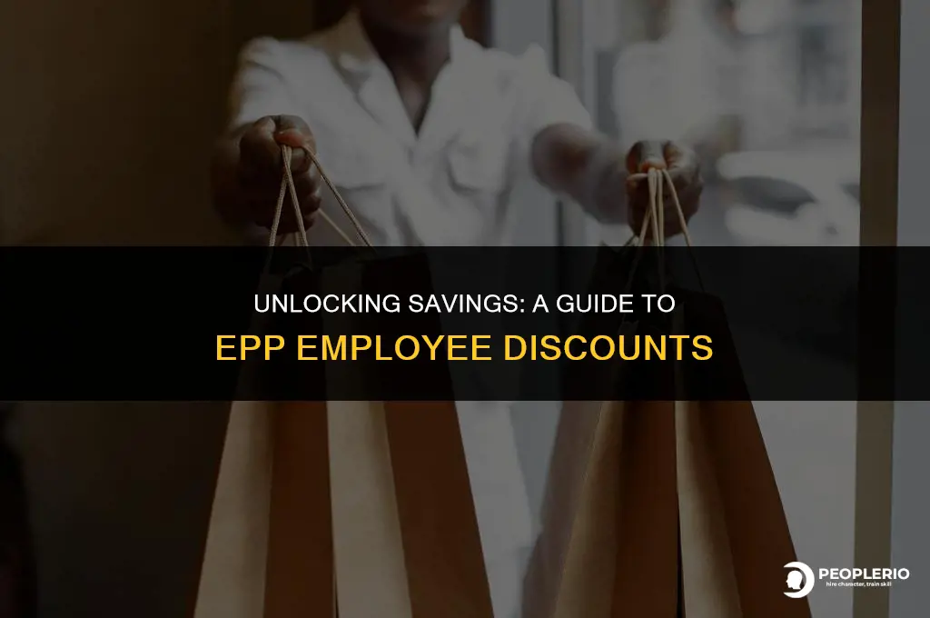 what is epp employee discount