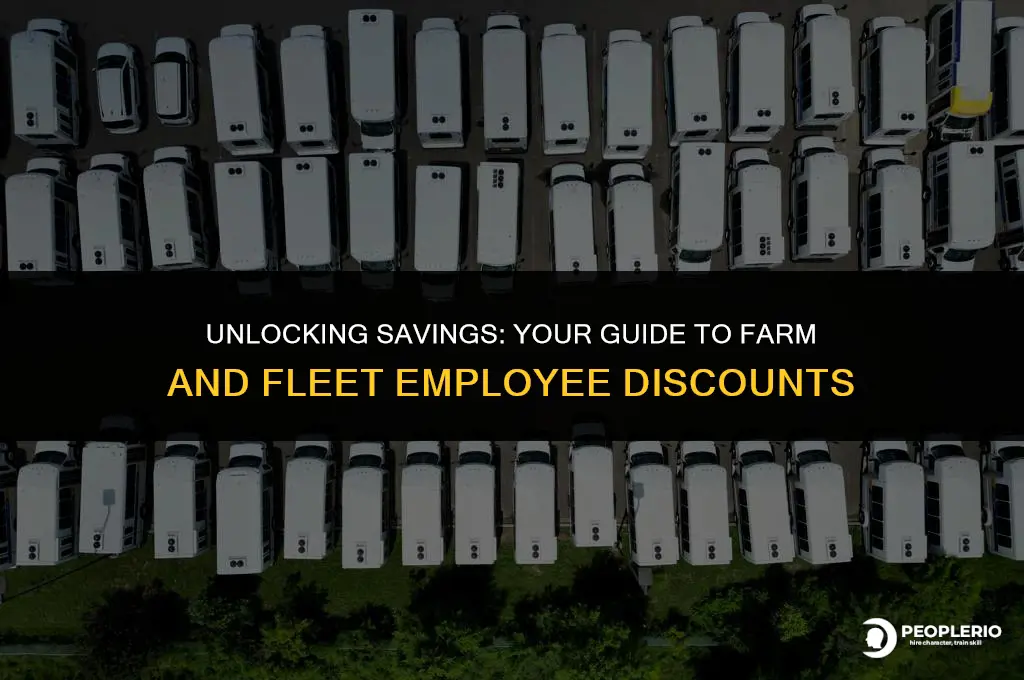 what is farm and fleet employee discount