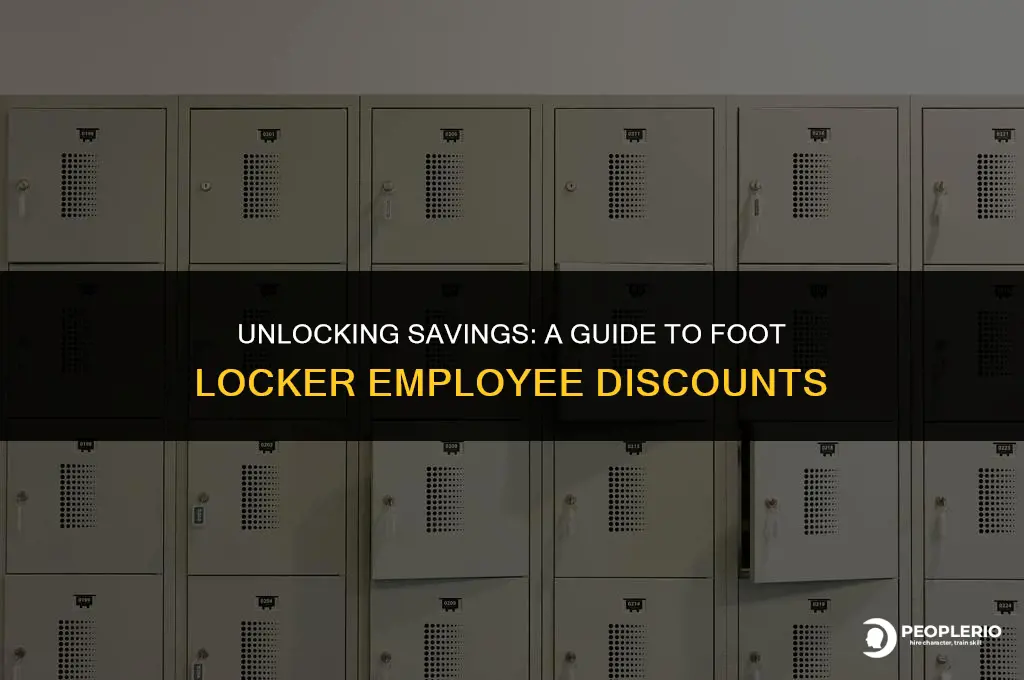 what is foot locker employee discount
