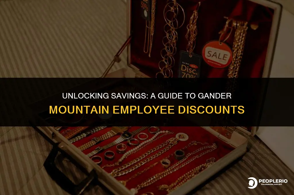 what is gander mountain employee discount