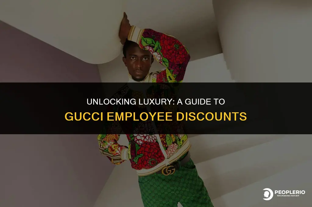 what is gucci employee discount