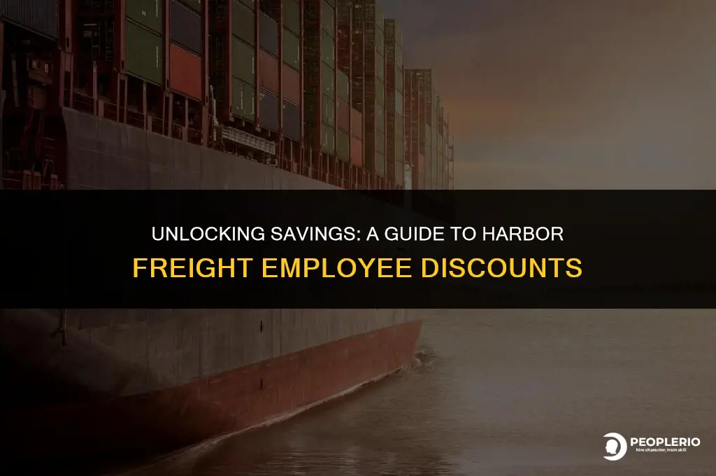 what is harbor freight employee discount