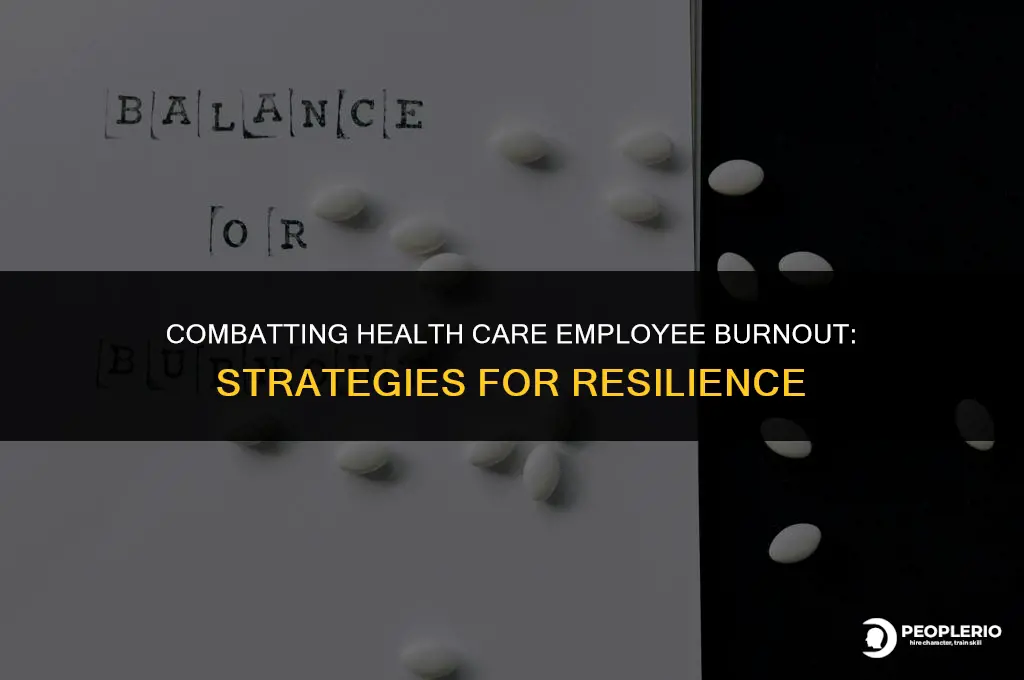 what is health care employee burnout