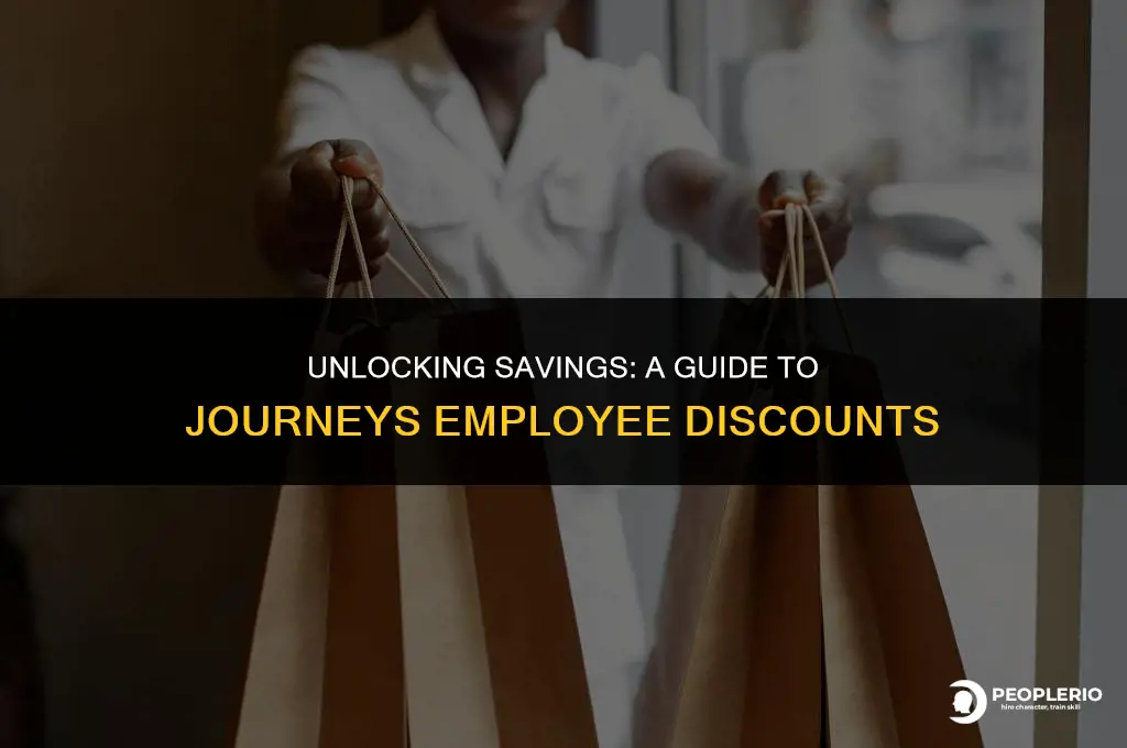 what is journeys employee discount