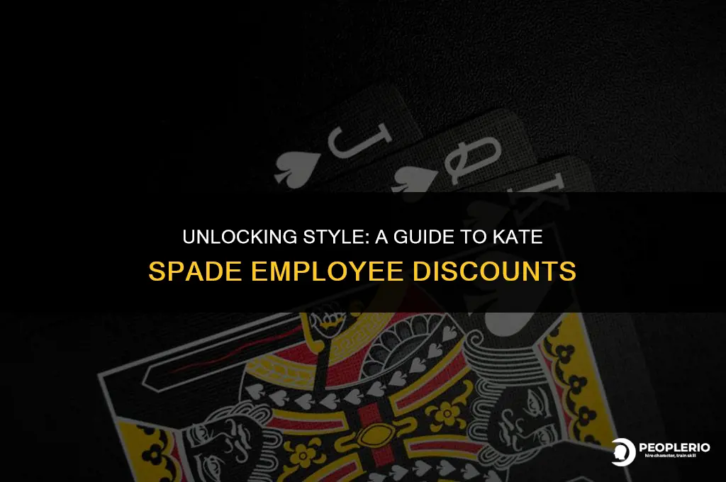 what is kate spade employee discount
