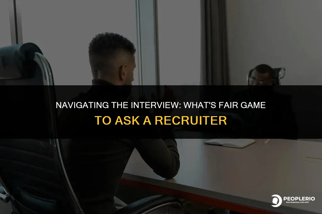 what is legal to ask from a recruiter