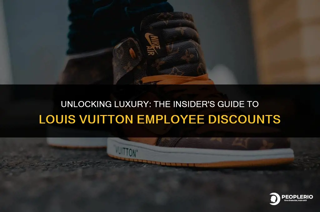 what is louis vuitton employee discount