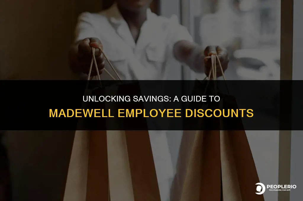 what is madewell employee discount