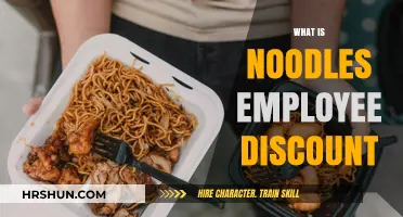 Unlocking Savings: A Guide to Noodles Employee Discounts