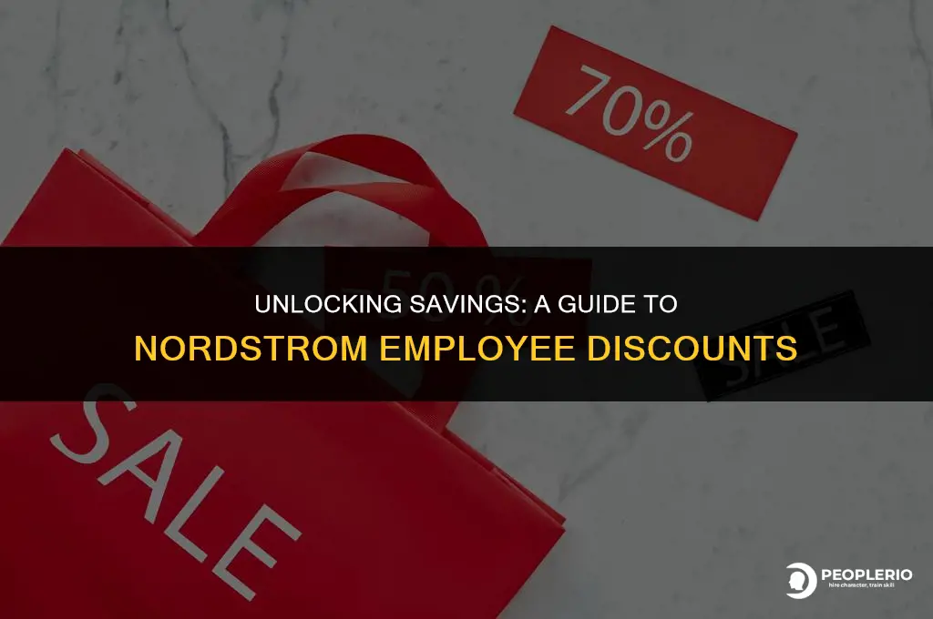 what is nordstrom employee discount