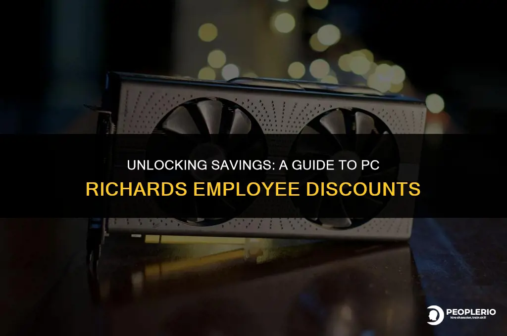 what is pc richards employee discount