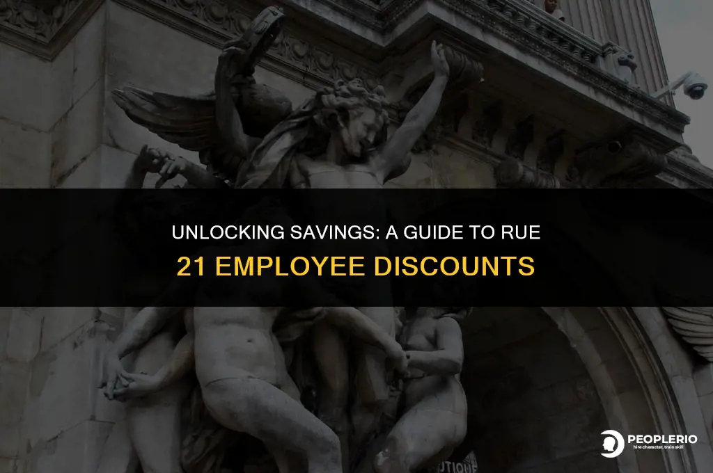 what is rue 21 employee discount