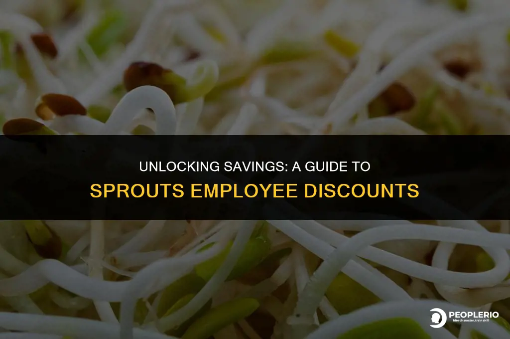 what is sprouts employee discount