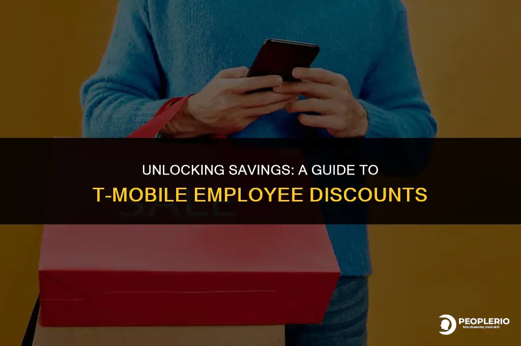 what is t mobile employee discount