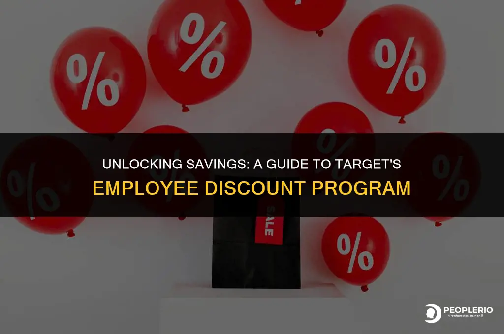 what is targets employee discount