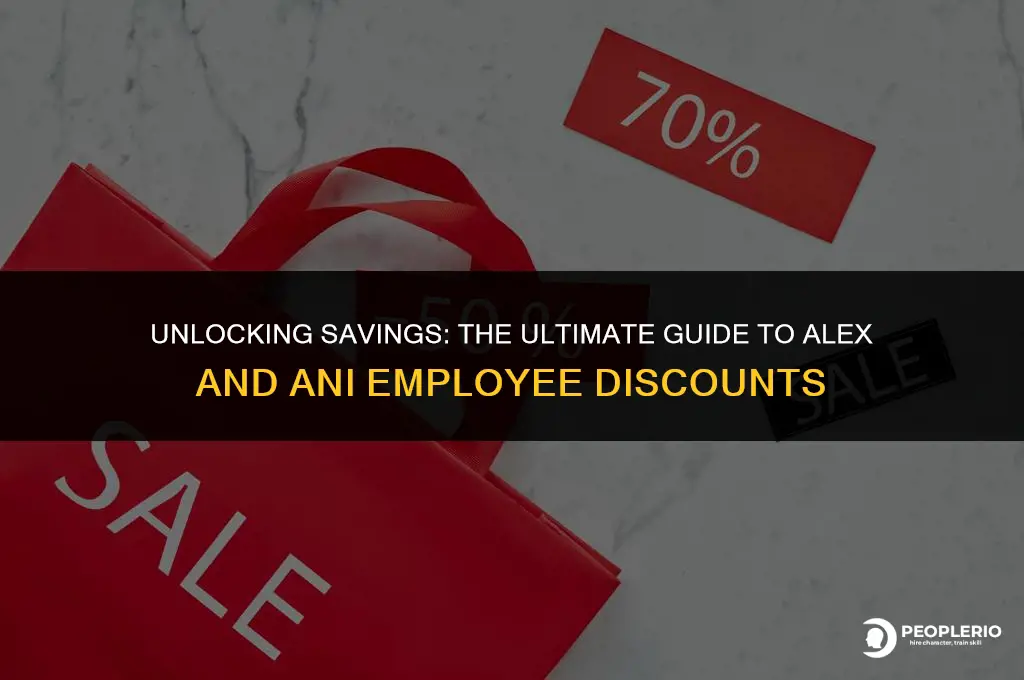 what is the alex and ani employee discount