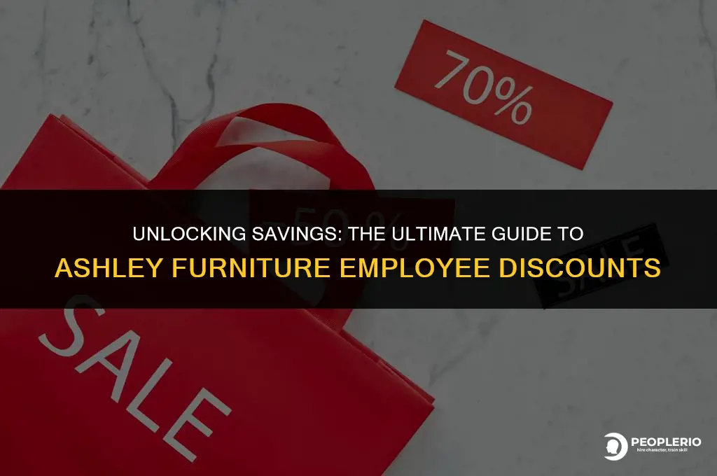 what is the ashley furniture employee discount