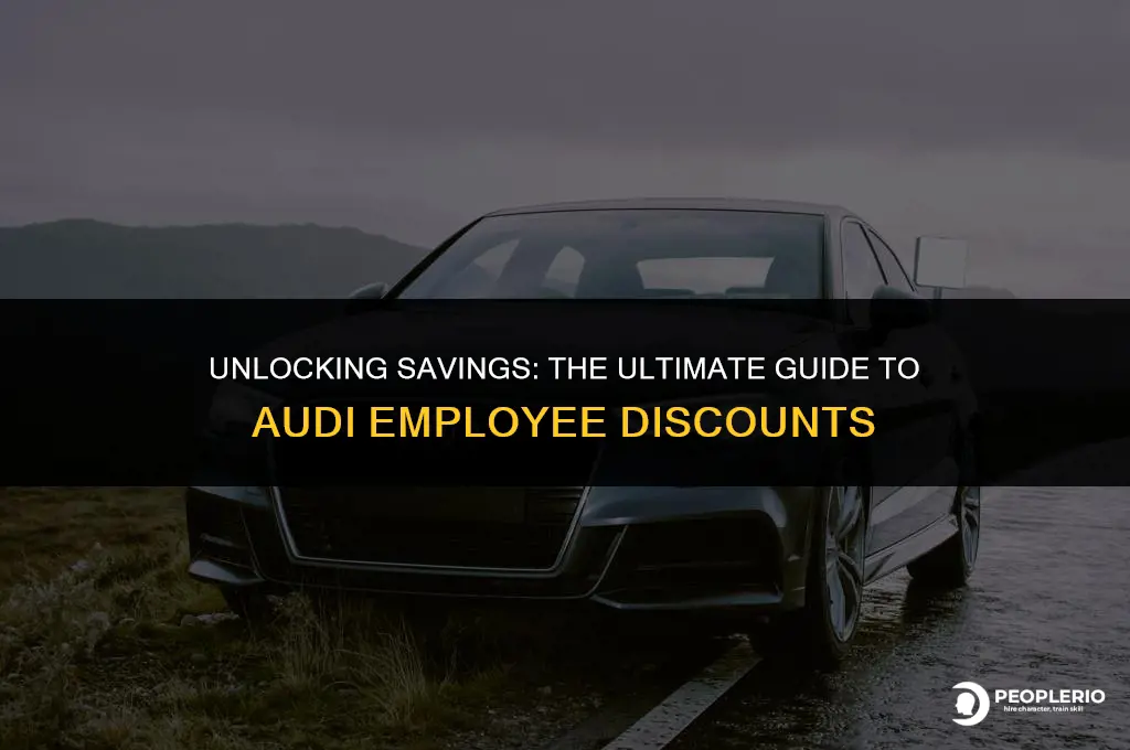 what is the audi employee discount