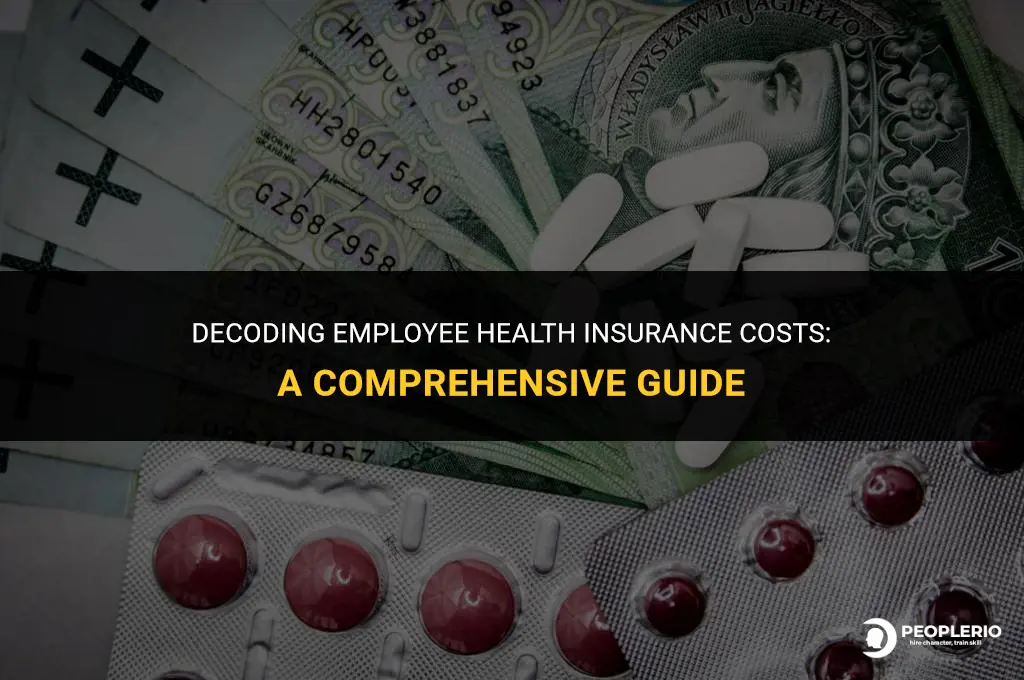 what is the average cost of employee health insurance
