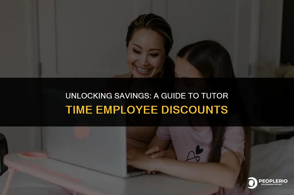 what is the employee discount at tutor time